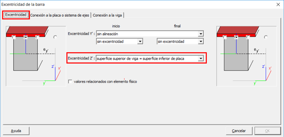 Figura 6. Punto de conexión entre ambos elementos.